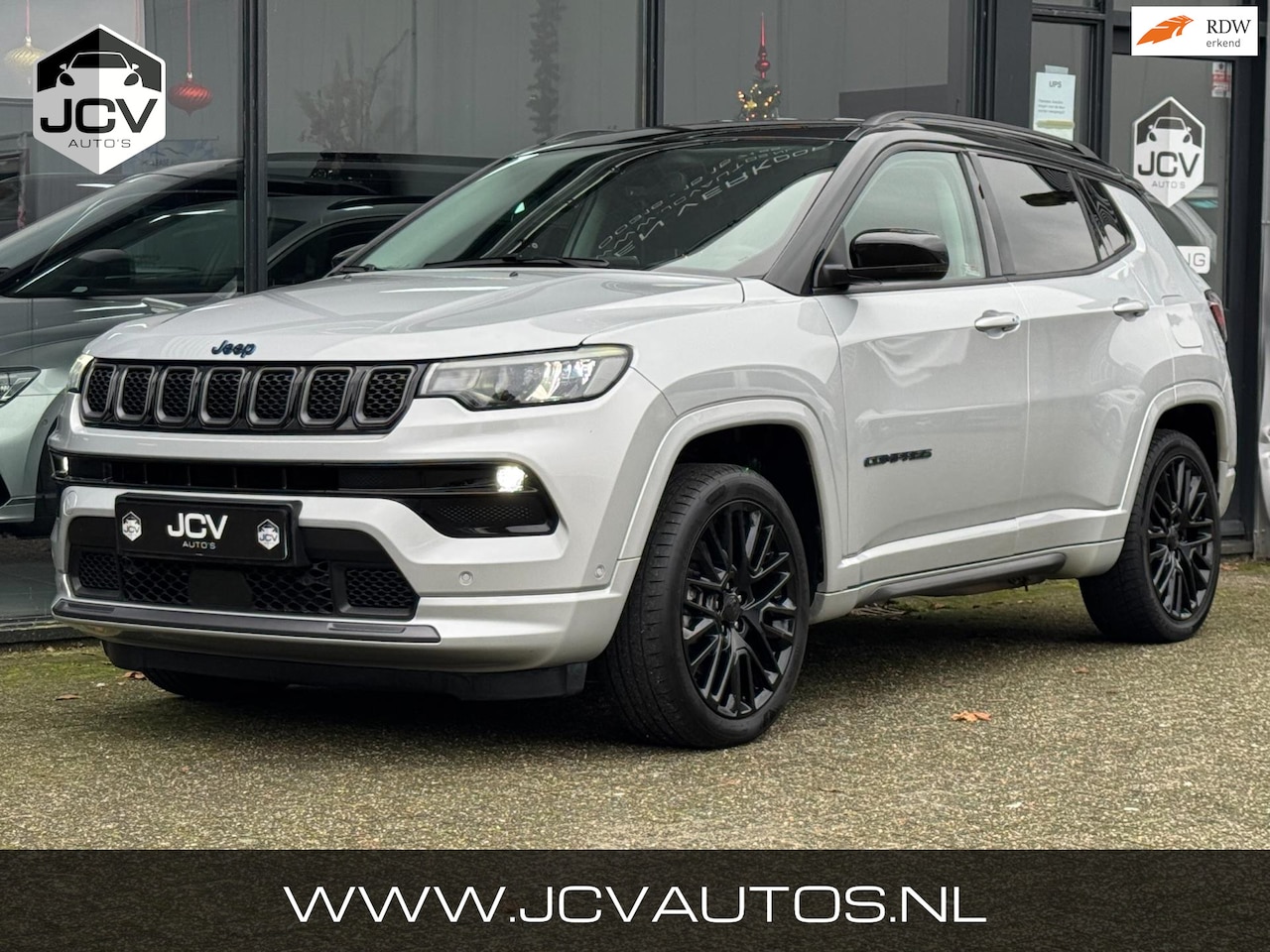 Jeep Compass - 4xe 240 Plug-in Hybrid Electric S CAM/LEER/ACC - AutoWereld.nl