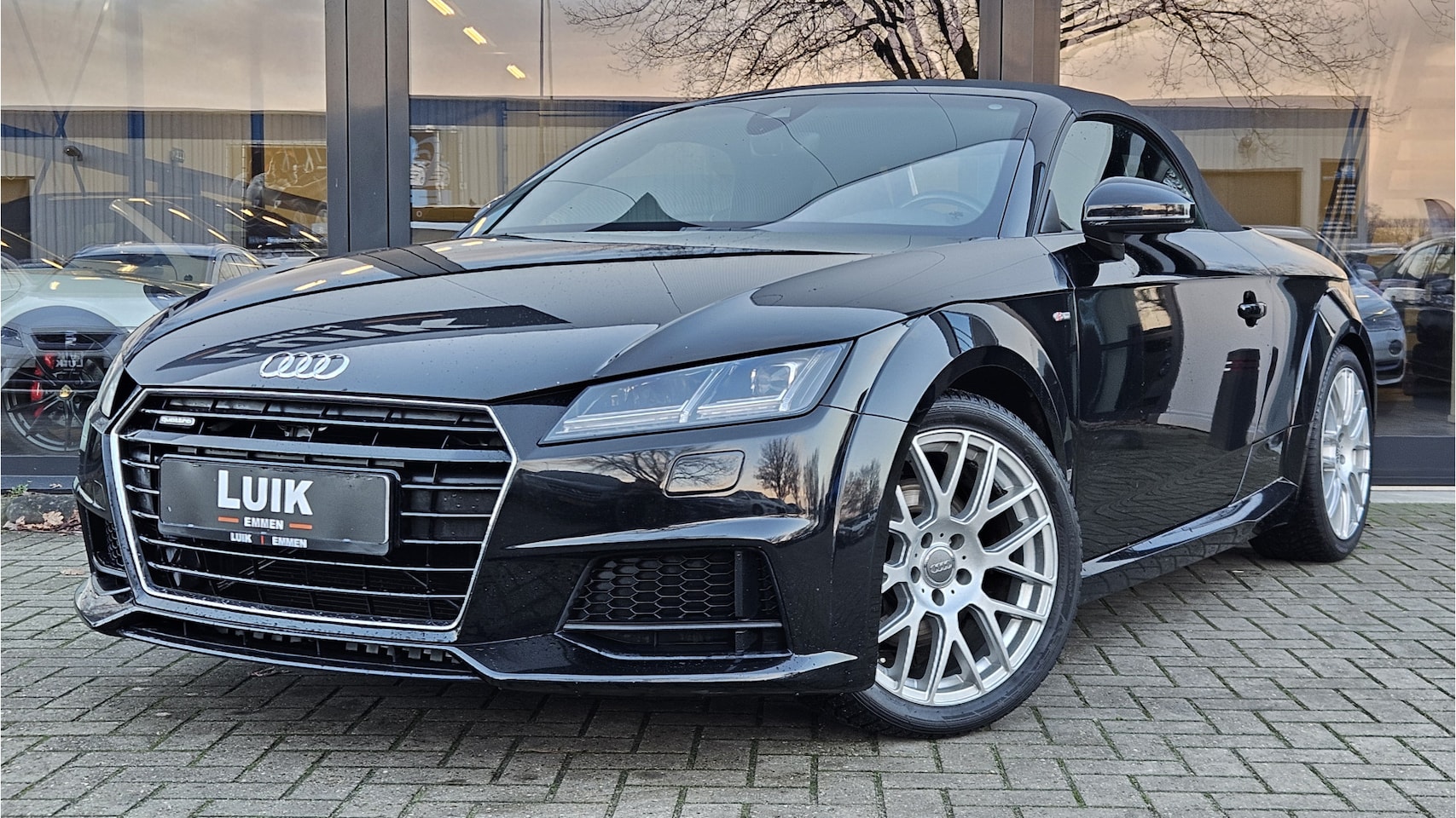 Audi TT Roadster - 2.0 TFSI quattro Pro Line S + 3x SLINE + NEKVERW. + MATRIX + B&O + NAVIGATIE - AutoWereld.nl