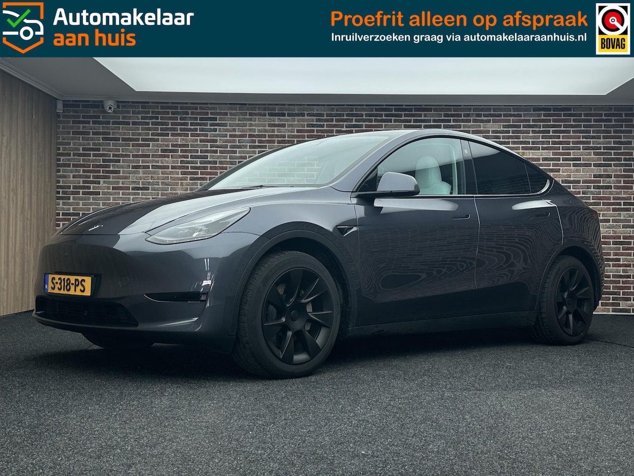 Tesla Model Y - RWD 58 kWh | Dak| Leder| - AutoWereld.nl