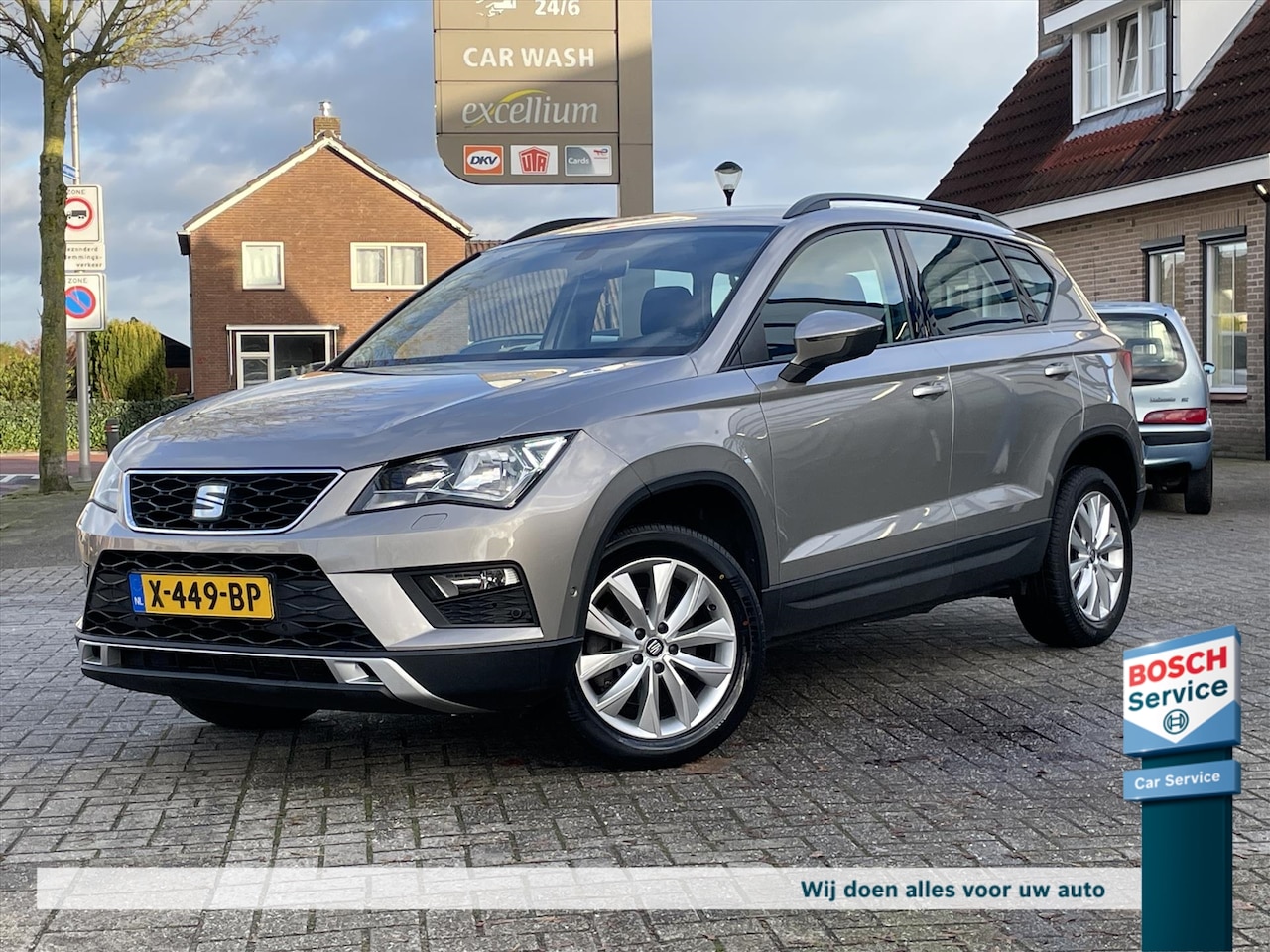 Seat Ateca - 1.4 EcoTSI 150pk / Leder / Keyless / Camera / Stoelverwarming / Navi / Elektrische Koffer - AutoWereld.nl