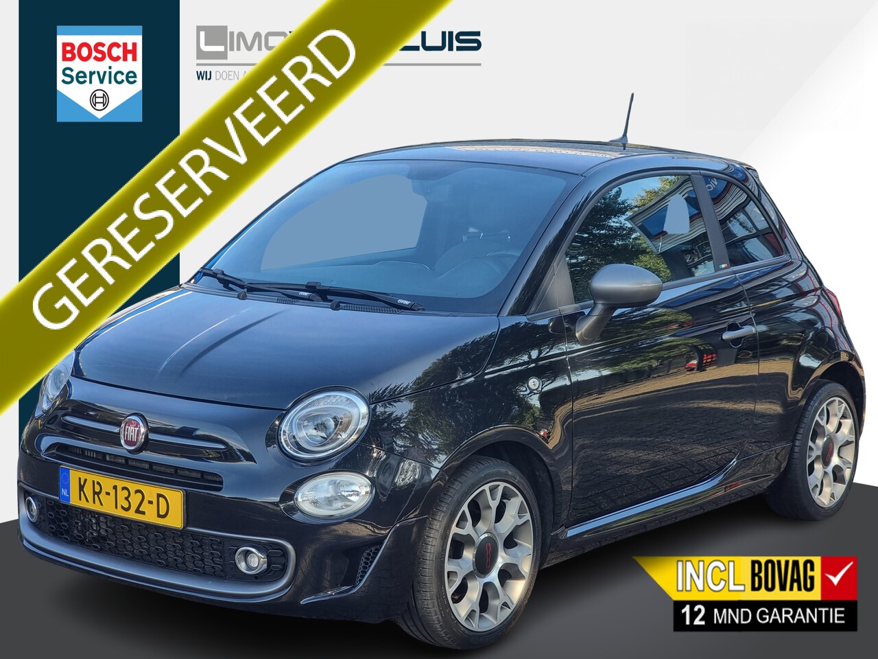 Fiat 500 - 0.9 TwinAir Turbo Sport | Navi | Armsteun 12 mnd BOVAG garantie Whatsapp 06-53188999 - AutoWereld.nl