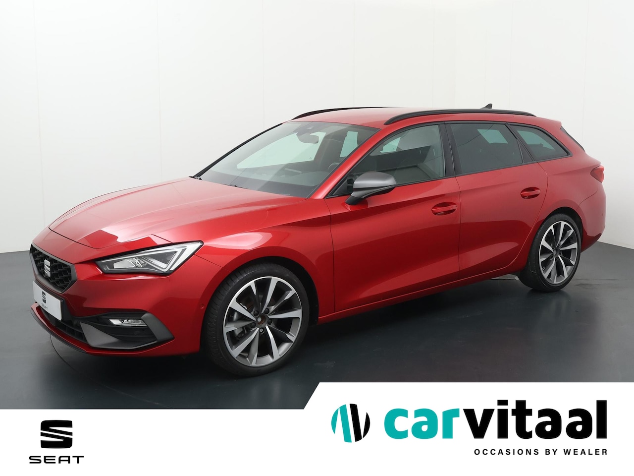 Seat Leon Sportstourer - 1.5 eTSI FR Launch Edition | 150 PK | Automaat | Lederen bekleding | Elektrisch bedienbare - AutoWereld.nl