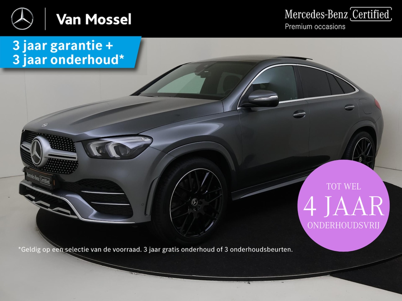 Mercedes-Benz GLE-Klasse Coupé - 350 e 4MATIC Premium Pano / Privacy Glass / Elektr. Trekhaak / Memory Seats / Burmester / - AutoWereld.nl