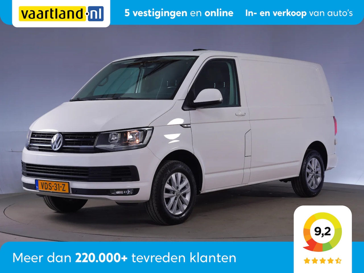 Volkswagen Transporter - 2.0 TDI 150pk Aut. [ Navi Trekhaak Apple Carplay/Android Auto ] - AutoWereld.nl