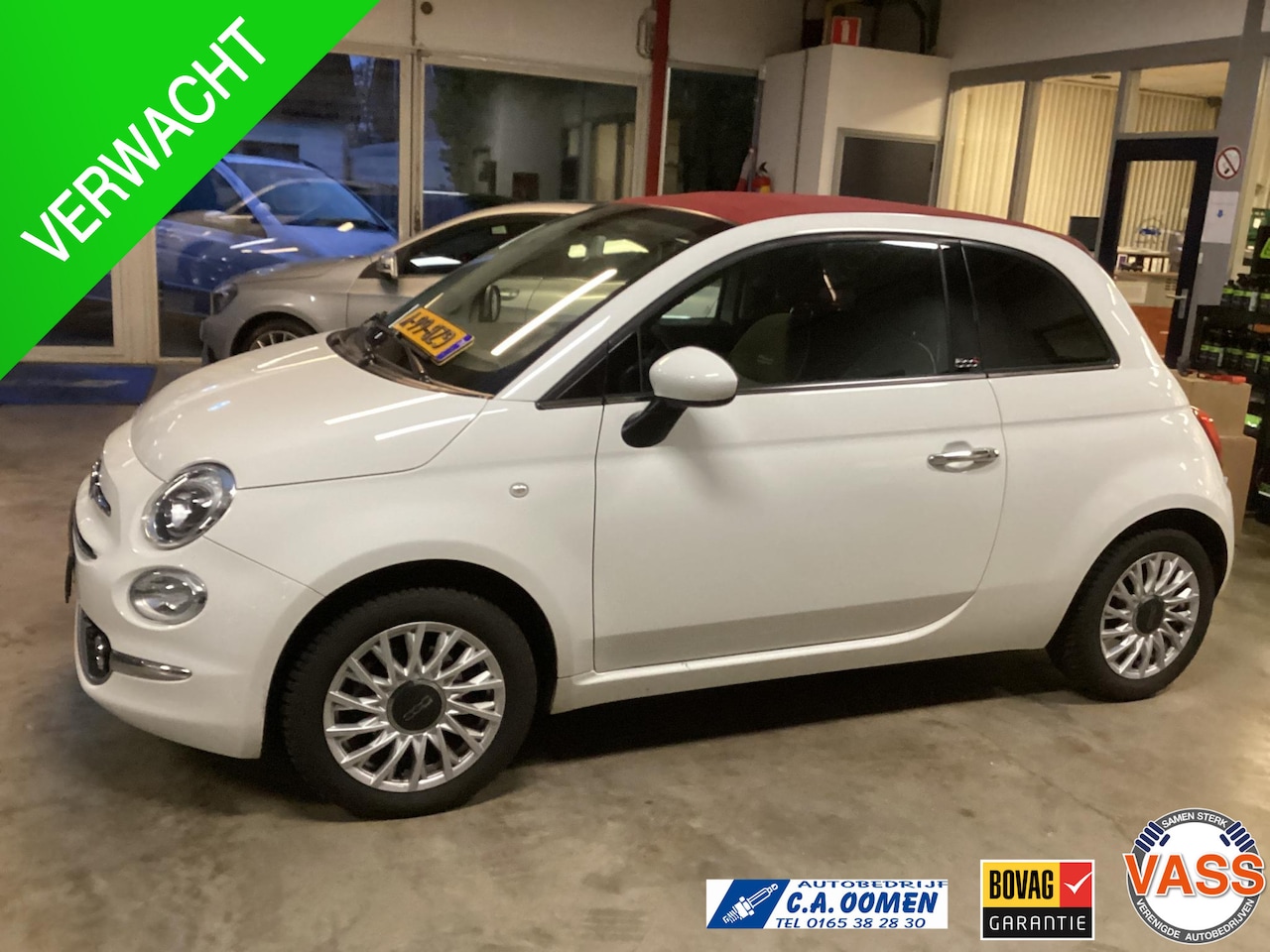 Fiat 500 C - 1.2 Lounge Airco l 16 inch velgen l mistlampen - AutoWereld.nl