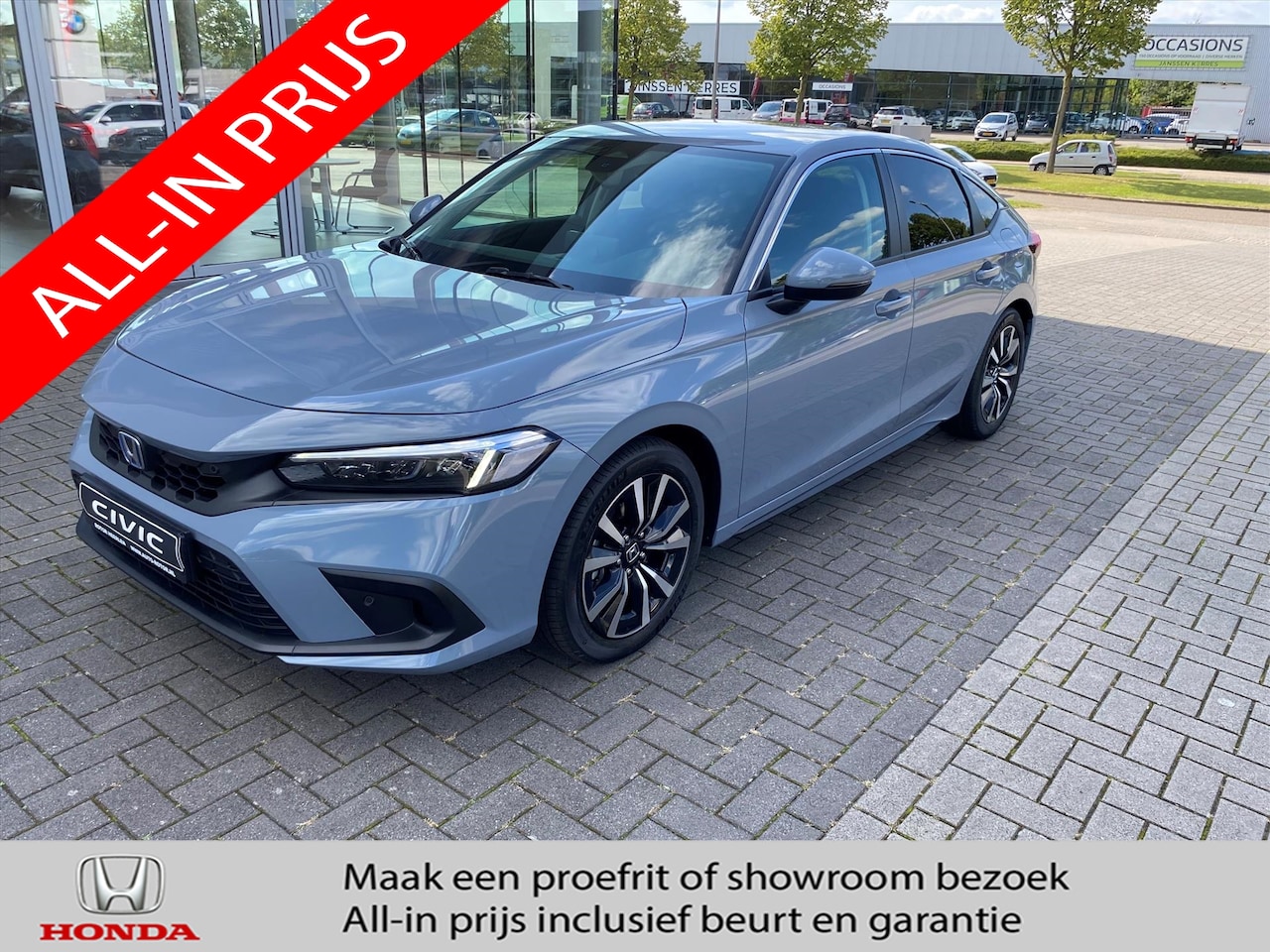 Honda Civic - 2.0 e:HEV HYBRID Elegance - 1000 euro Voordeel - AutoWereld.nl