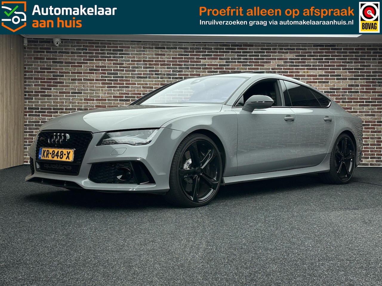 Audi RS7 - Sportback 4.0TFSI quattro Pro Line Plus | Dak| Bose| Head-up| 360'| - AutoWereld.nl