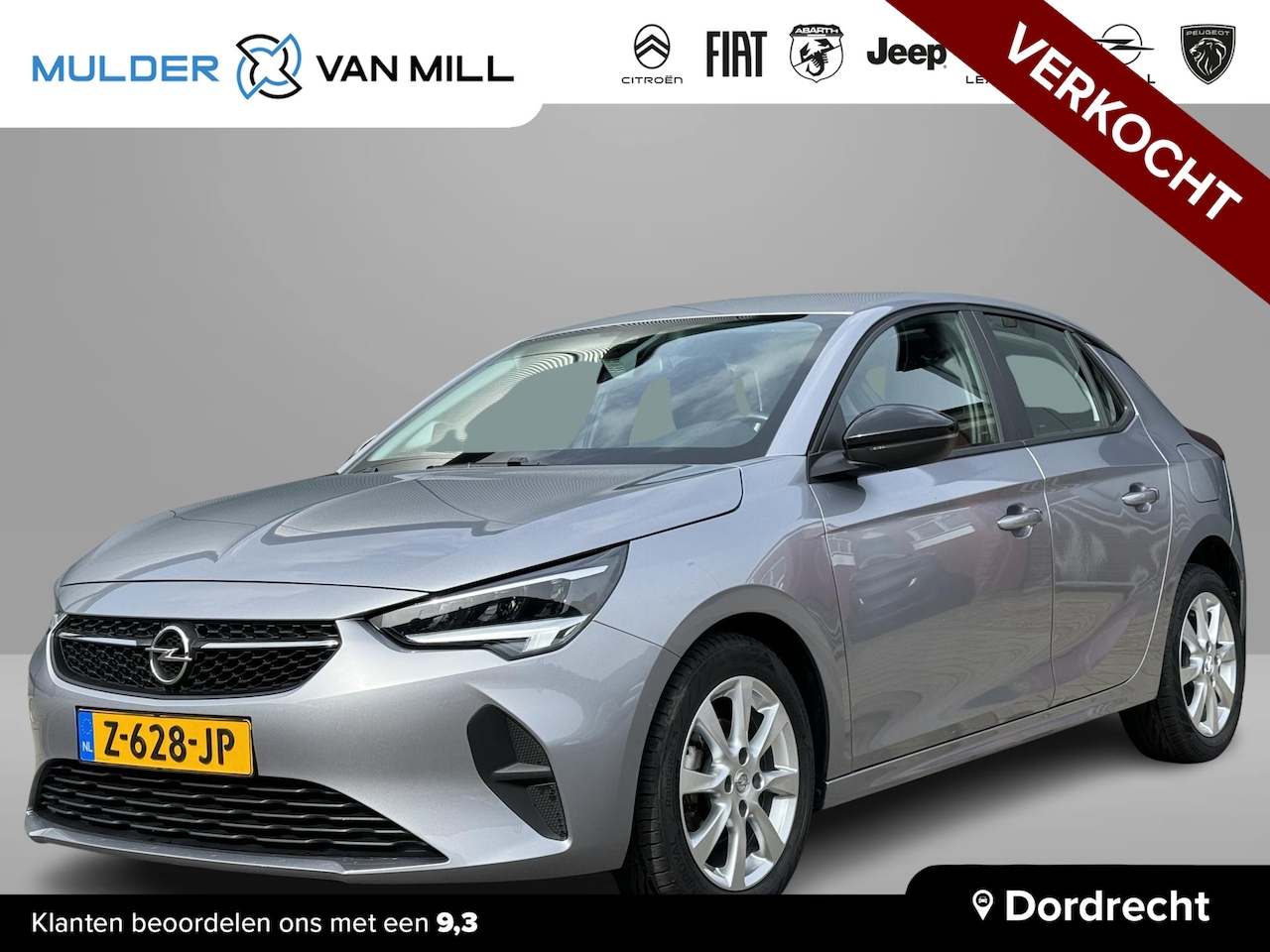 Opel Corsa - 1.2 75 pk Edition+ |FULL LED KOPLAMPEN|NAVI PRO 7"|PARKEERSENSOREN|ARMSTEUN|LEDER STUURWIE - AutoWereld.nl