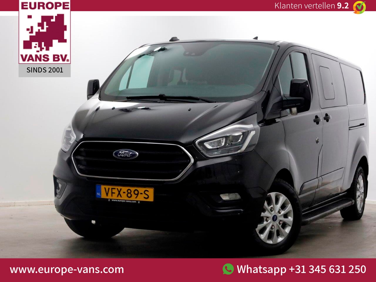 Ford Transit Custom - 2.0 TDCI 170pk L2H1 Limited D.C. Automaat 05-2020 - AutoWereld.nl