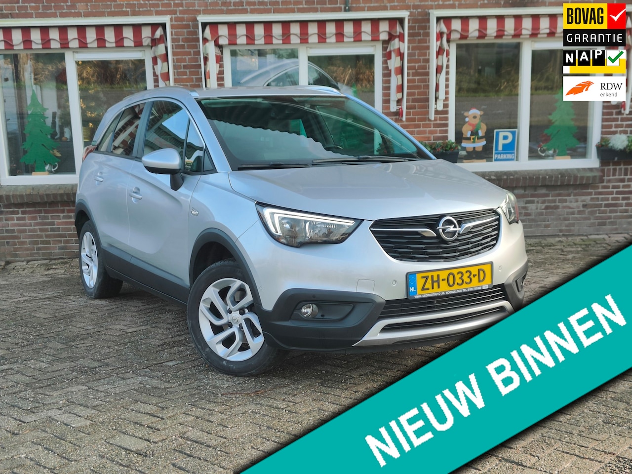 Opel Crossland X - 1.2 Turbo Innovation Clima Navi Cruise Camera Tr.haak - RIJKLAAR - - AutoWereld.nl