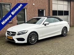 Mercedes-Benz C-klasse Cabrio - 180 Premium Plus. Burmester, 19"LMV, Half Leer, Stoelverw, Led Koplampen