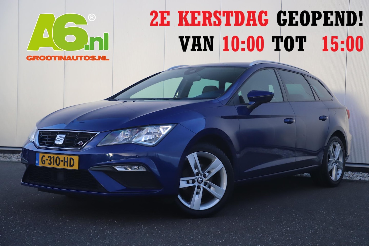 Seat Leon ST - 1.0 TSI FR Business Intense 116PK Virtual Keyless 17 inch Navigatie Achteruitrijcamera Sto - AutoWereld.nl