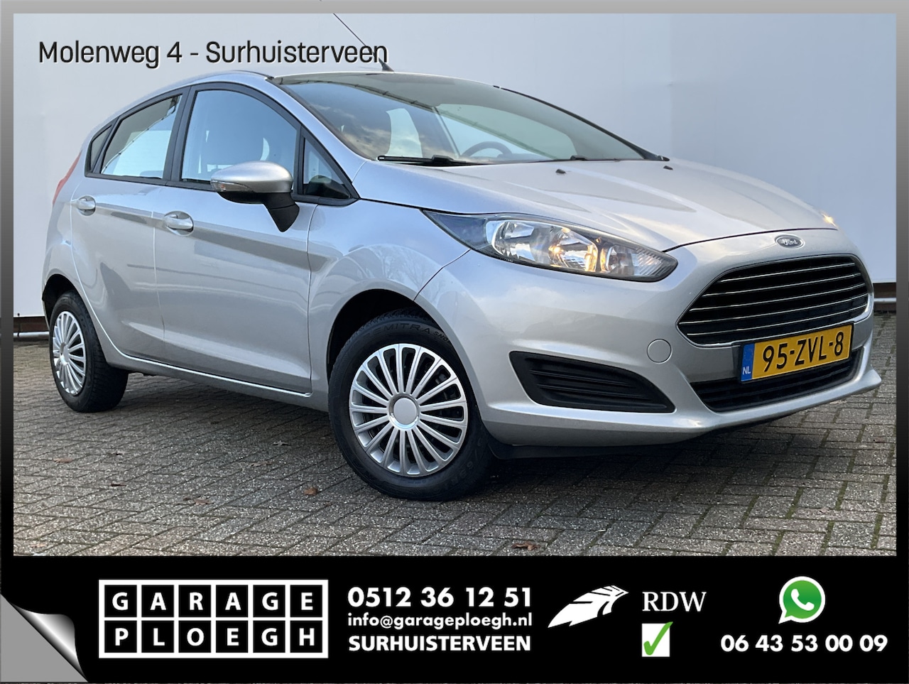 Ford Fiesta - 1.0 5drs Facelift* Airco Zuinig Champion - AutoWereld.nl