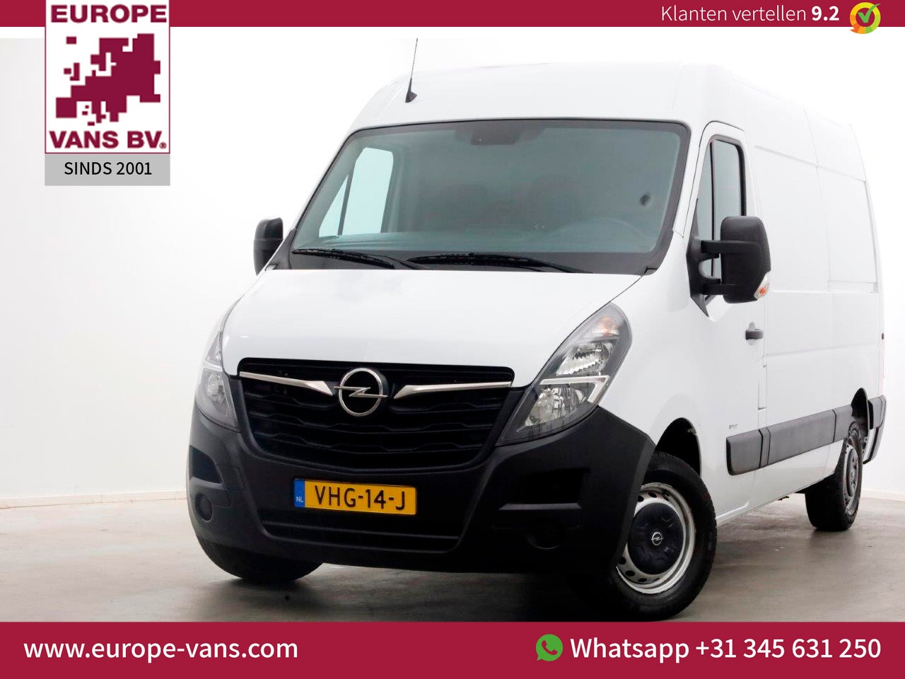 Opel Movano - 2.3 Turbo 180pk L2H2 Automaat Airco 10-2020 - AutoWereld.nl