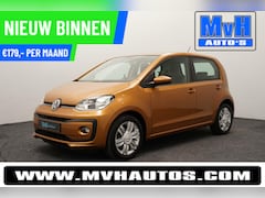 Volkswagen Up! - 1.0 BMT high up|CRUISE|LEER|CLIMA|ORG.NL|LED