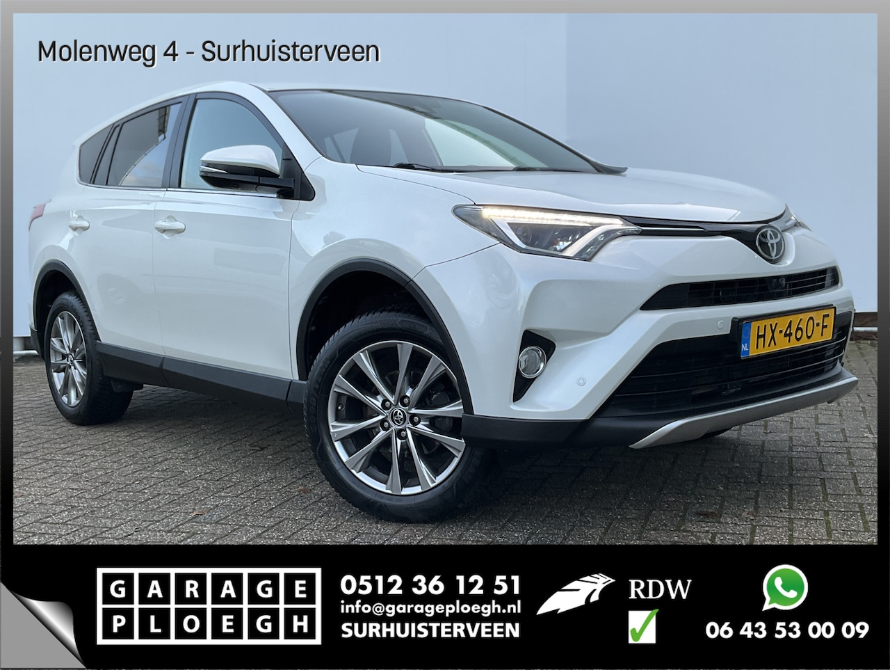 Toyota RAV4 - 2.0 153pk 4x4 4WD Vol! JBL Trekh Nav Dvd Cam Leer Elek-klep Executive - AutoWereld.nl