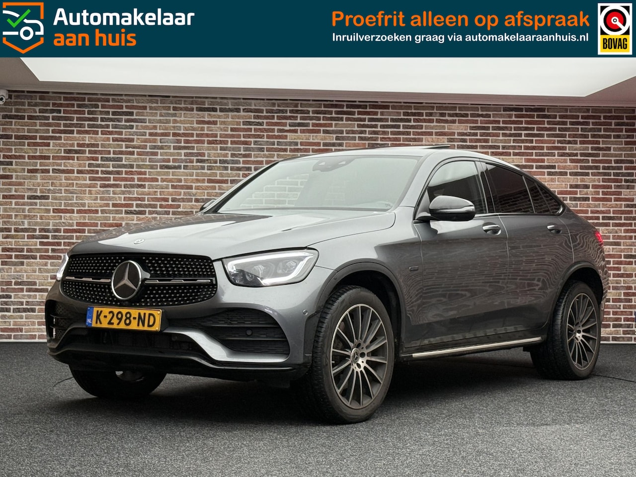 Mercedes-Benz GLC-klasse Coupé - 300e 4MATIC AMG | Dak| Memory| Trekhaak| Sfeer| - AutoWereld.nl