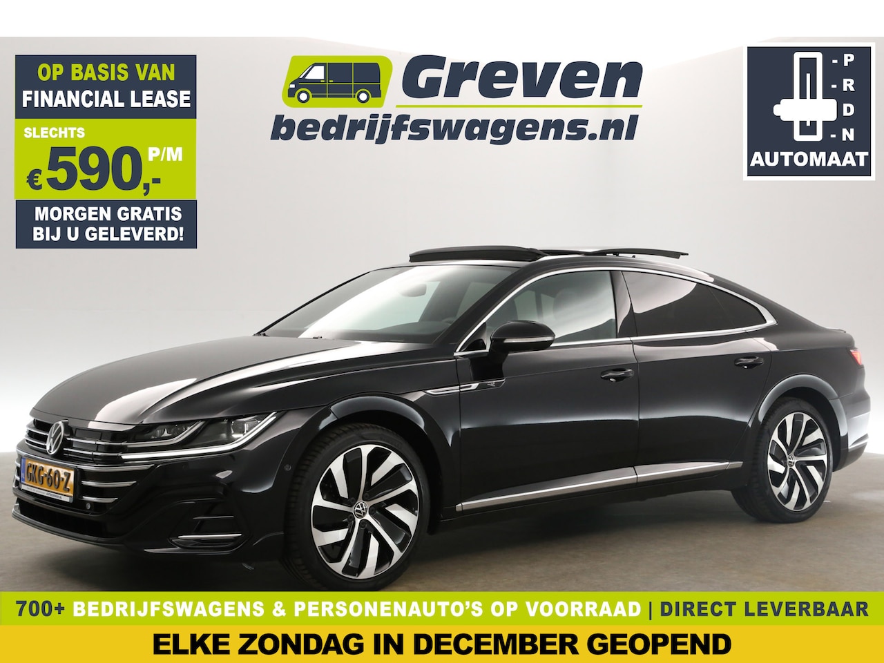 Volkswagen Arteon - 1.4 TSI eHybrid R-Line 231PK DSG Automaat 360Camera Pano Carplay ACC LED Sfeerverl. Virtua - AutoWereld.nl