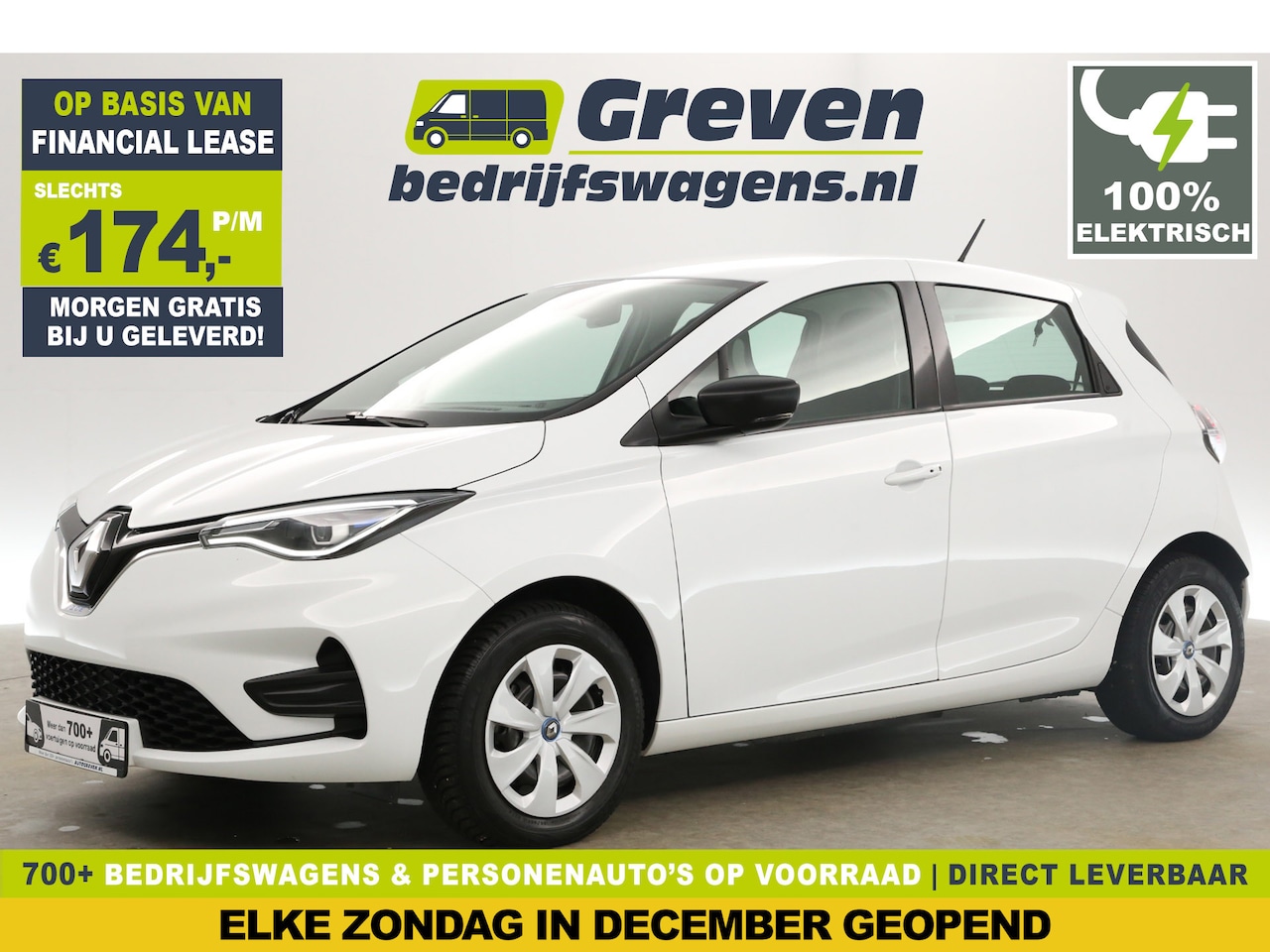 Renault Zoe - 52 kWh Experience | Huur-Accu 109PK Elektrisch Automaat Airco Carplay Cruise Virtual DAB+ - AutoWereld.nl