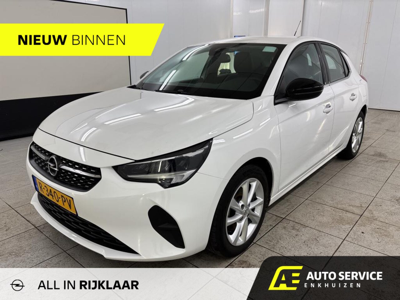 Opel Corsa - 1.2 Turbo Elegance 1e eig. | NL-auto | Dealer onderhouden | Carplay | LMV | Airco | Virtua - AutoWereld.nl