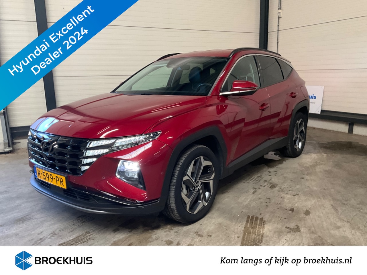 Hyundai Tucson - 1.6 T-GDI HEV Premium | Leder | 360 Camera | 19" LMV | Memory Seats met verwarming & venti - AutoWereld.nl