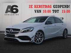 Mercedes-Benz A-klasse - AMG 45 4MATIC 381PK Aero Pano Recaro Schaalstoelen Sportuitlaat Navigatie Camera Clima Sto