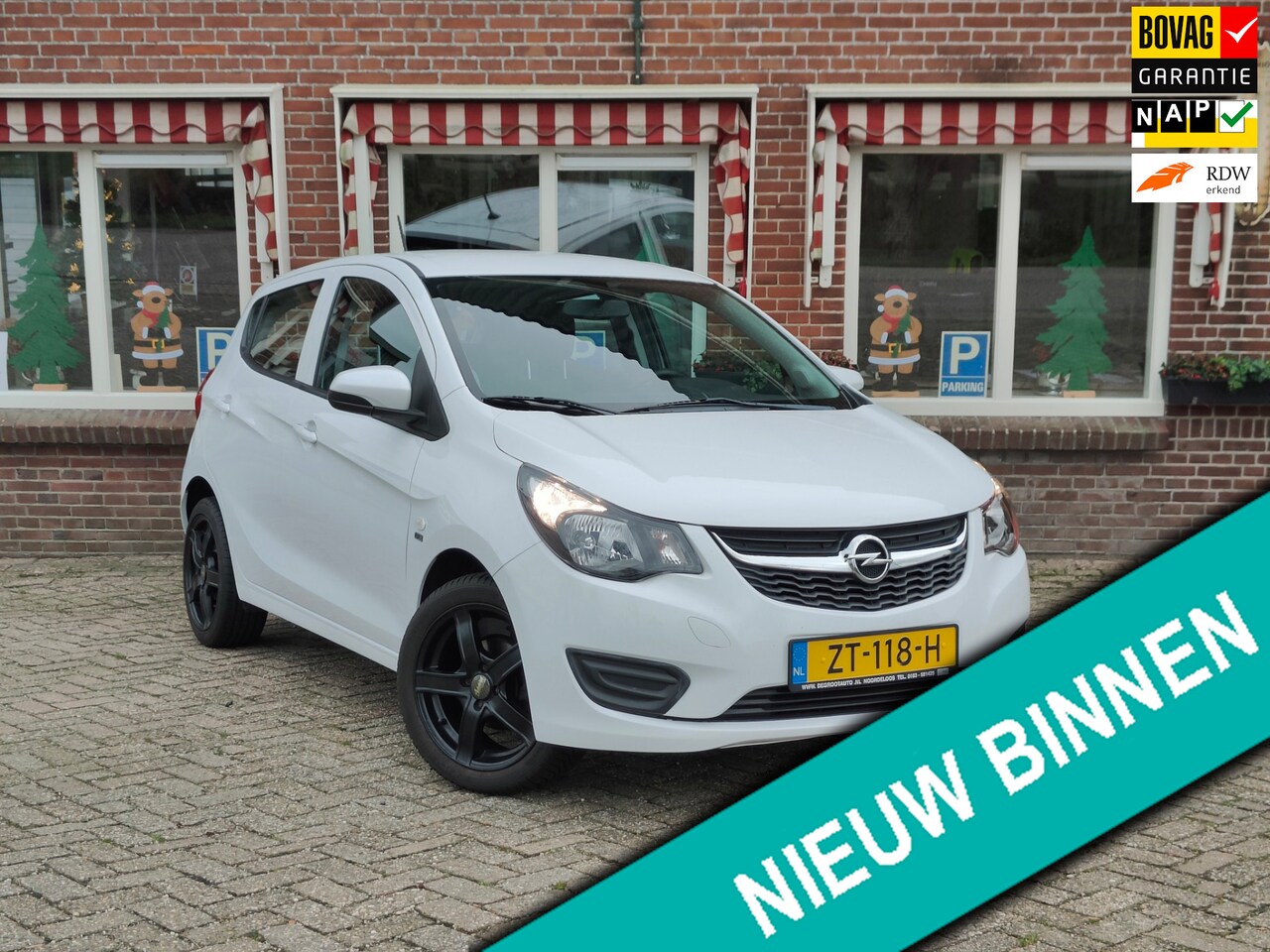 Opel Karl - 1.0 ecoFLEX 120 Jaar Edition Airco Cruise LMV - RIJKLAAR - - AutoWereld.nl