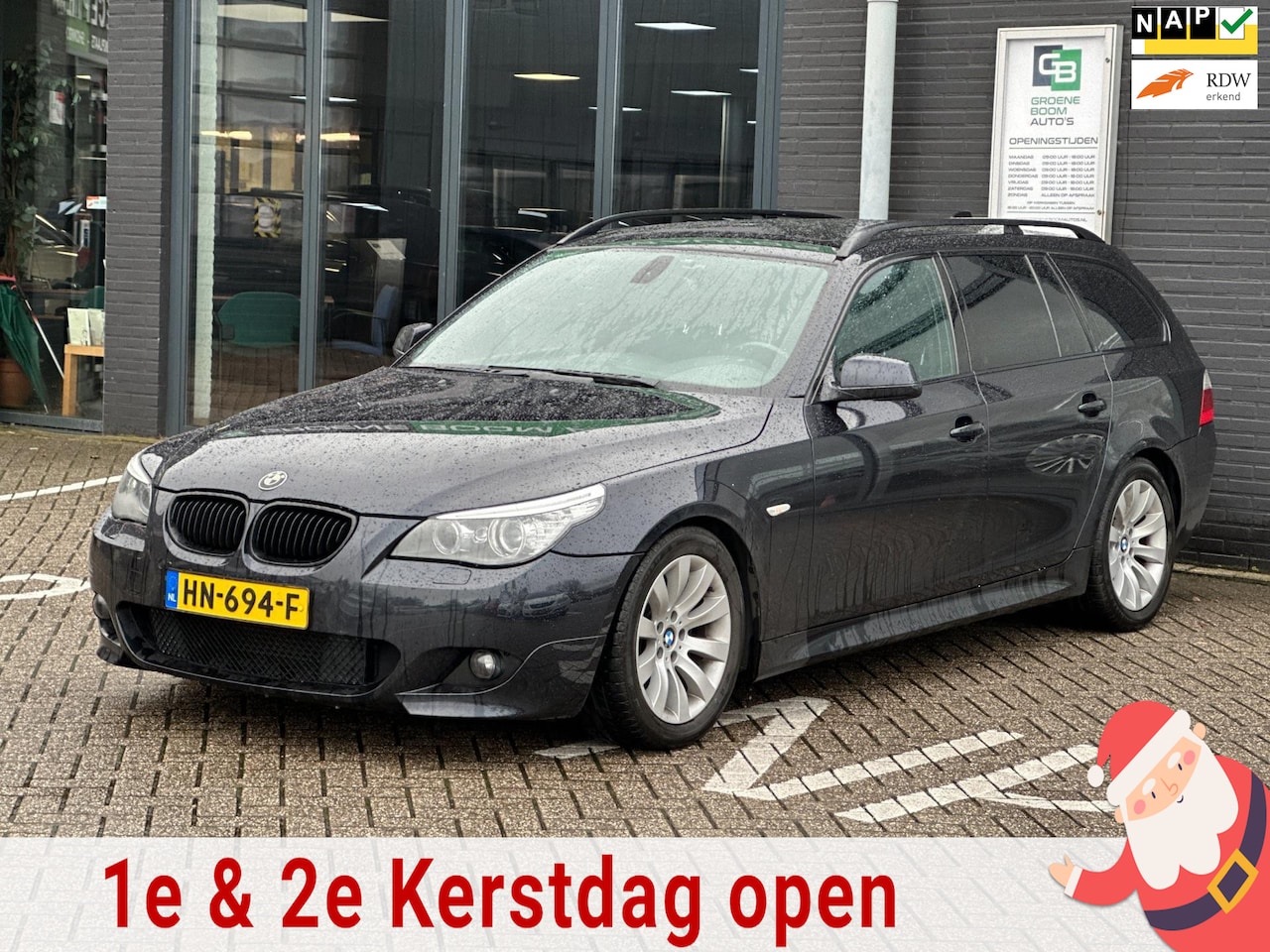 BMW 5-serie Touring - 525d Business Line Edition II/M-PAKKET/PANO-DAK/NAVI/LEDER/NETTE STAAT!! - AutoWereld.nl