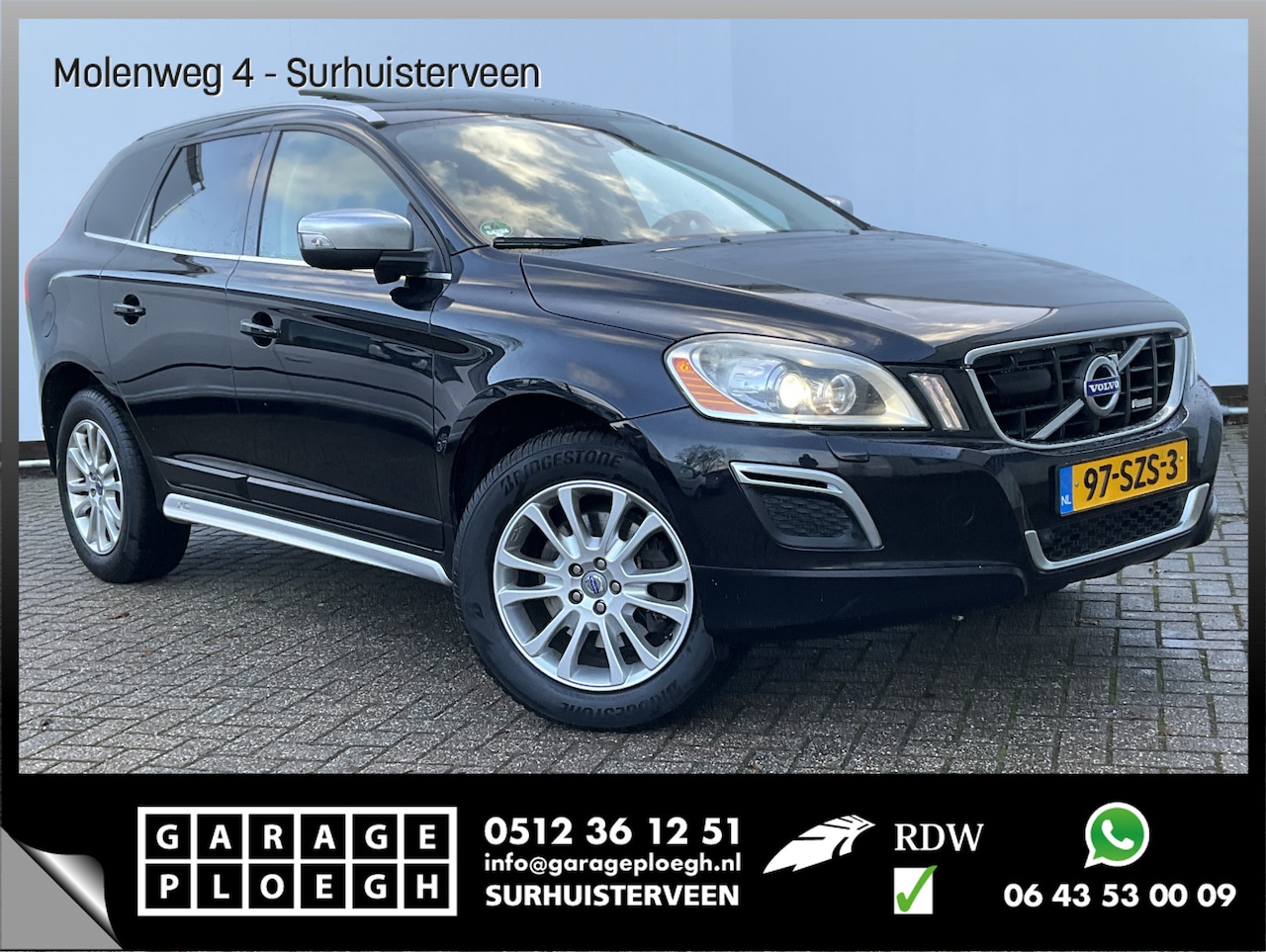 Volvo XC60 - 2.4 D5 215pk AWD R-Design DVD Duo-Leer Nav/Cam Trekhaak - AutoWereld.nl