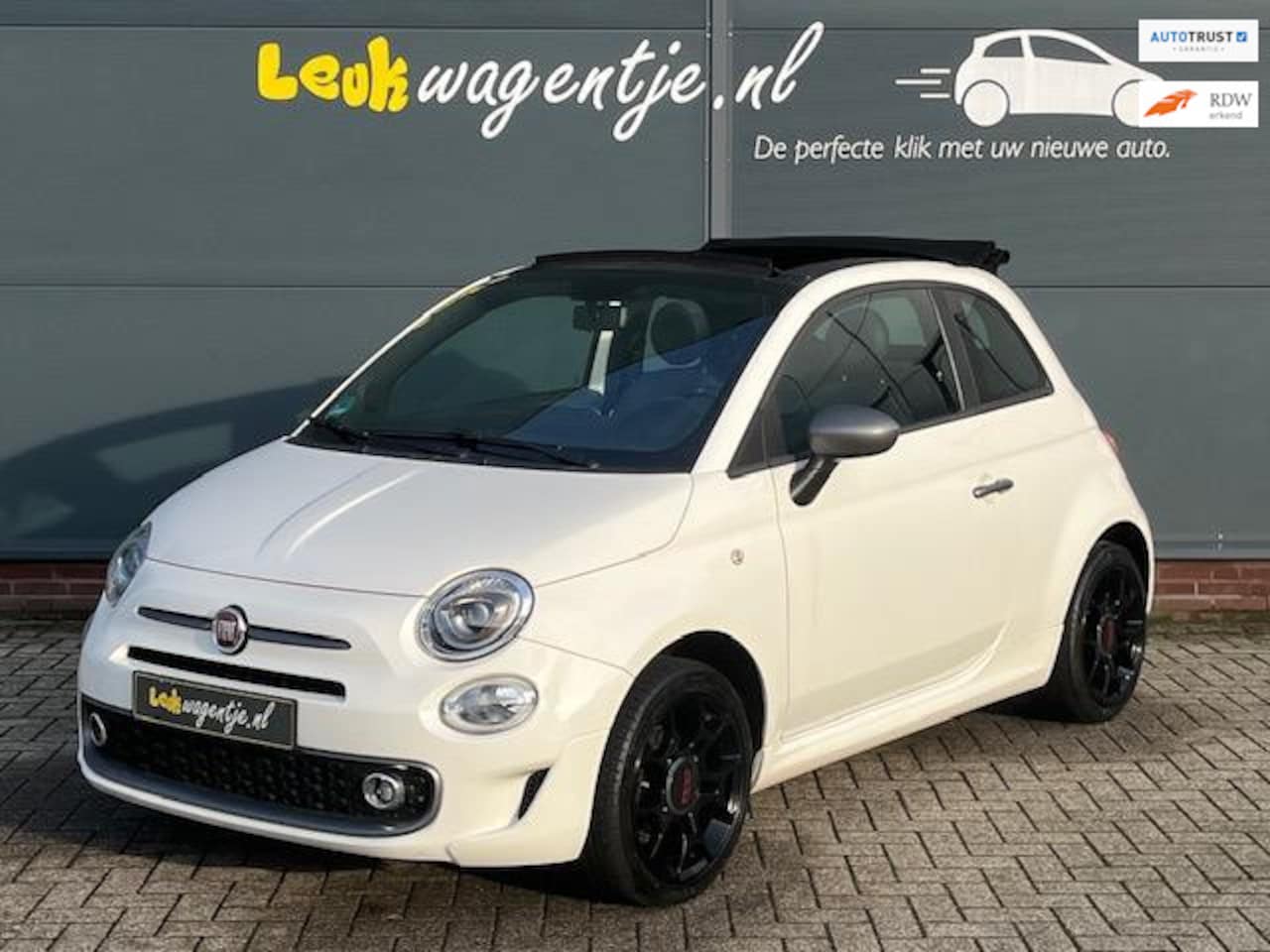 Fiat 500 C - 1.2 S Cabrio *climate *16 inch *digitaal display - AutoWereld.nl