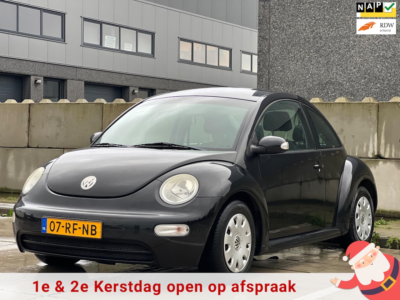 Volkswagen New Beetle - 1.6 Turijn | Airco | Elektrische ramen | 2 sleutels | Dealeronderhouden | - AutoWereld.nl