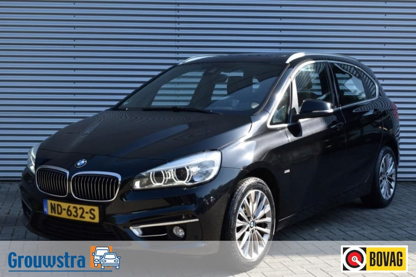 BMW 2-serie Active Tourer - 218I CENT.HIGH EX. / LEDER / P.DAK / HEAD-UP / AFN. HAAK - AutoWereld.nl