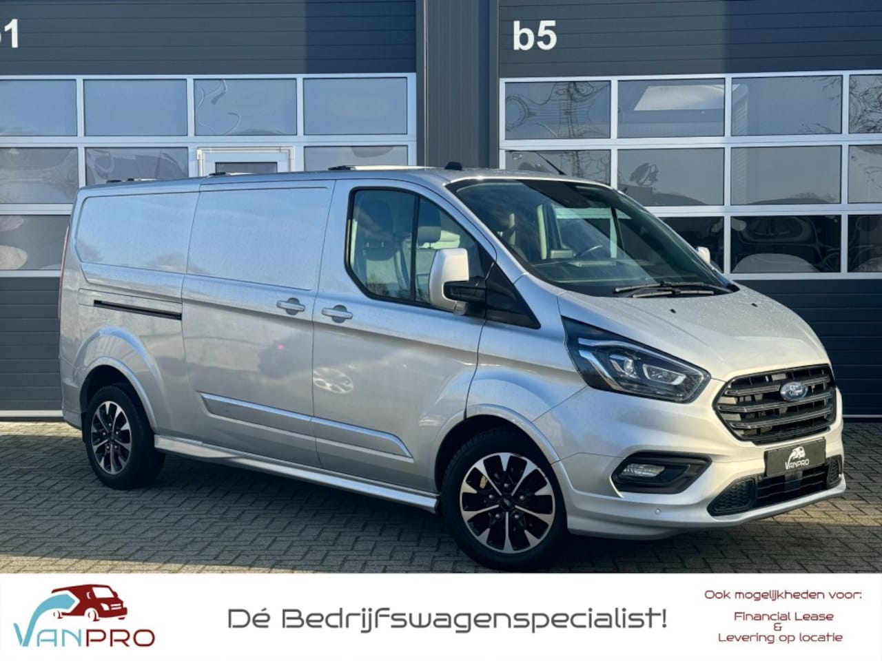 Ford Transit Custom - 2.0 TDCI 185PK Aut SPORT - EDITION L2H1 / DUBBELE SCHUIFDEUR / N - AutoWereld.nl