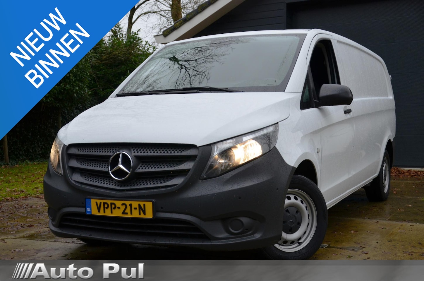 Mercedes-Benz Vito - 116 CDI Extra Lang Navi/Airco/Pdc/Cr-Controle/Trekhaak/Achteruitrijcamera/Achterdeuren - AutoWereld.nl