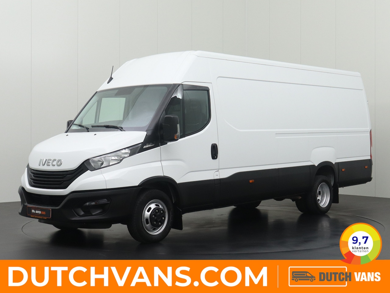 Iveco Daily - 35C16 Hi-Matic Automaat L3H2 | 3500Kg Trekgewicht | 3-Persoons | Airco | Betimmering - AutoWereld.nl