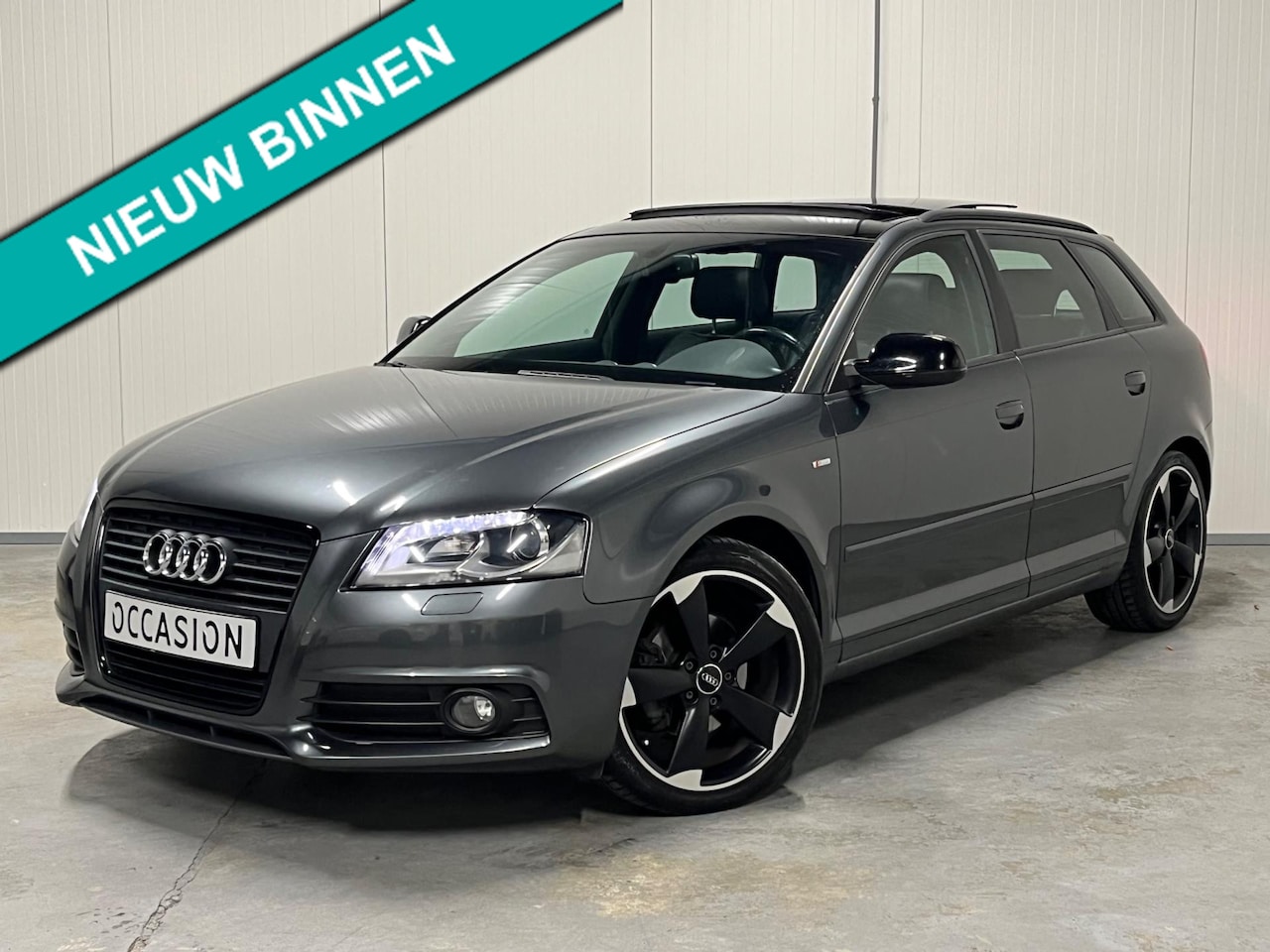 Audi A3 Sportback - 1.4 TFSI S-Line Pano Navi Xenon Leder Cruise Pdc Vol - AutoWereld.nl