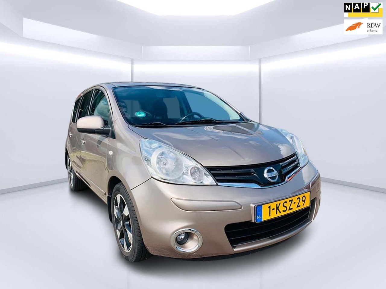 Nissan Note - 1.4 Connect Edition 1.4 Connect Edition, Airco, Half leer, Nieuw APK, Velg - AutoWereld.nl