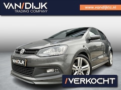 Volkswagen Polo - 1.2 TSI Highline R-Line ✓Rijklaar ✓Panoramadak ✓Bi-Xenon ✓Navigatie ✓Bluetooth telefoon &