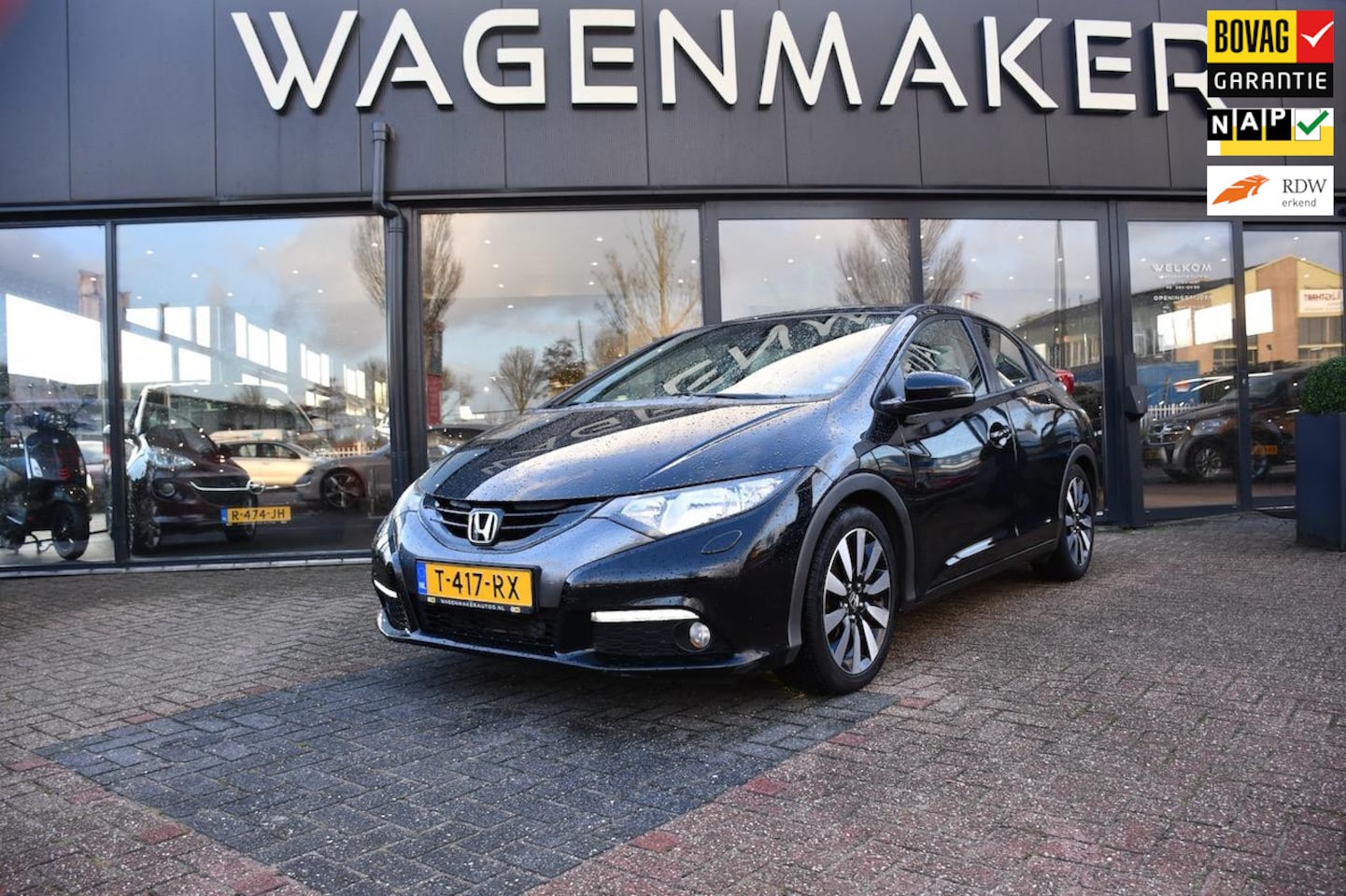 Honda Civic - 1.8 S Clima|Cruise|Cam|Trekhaak|Goed Onderhouden - AutoWereld.nl