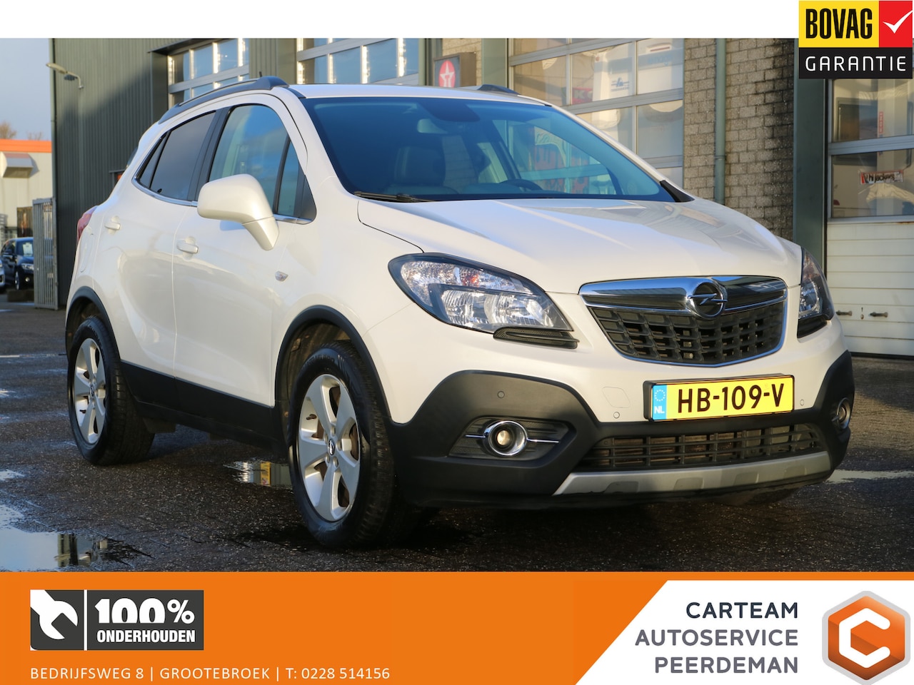 Opel Mokka - 1.4 T Cosmo | Navi | Trekhaak! | Compleet!! | - AutoWereld.nl