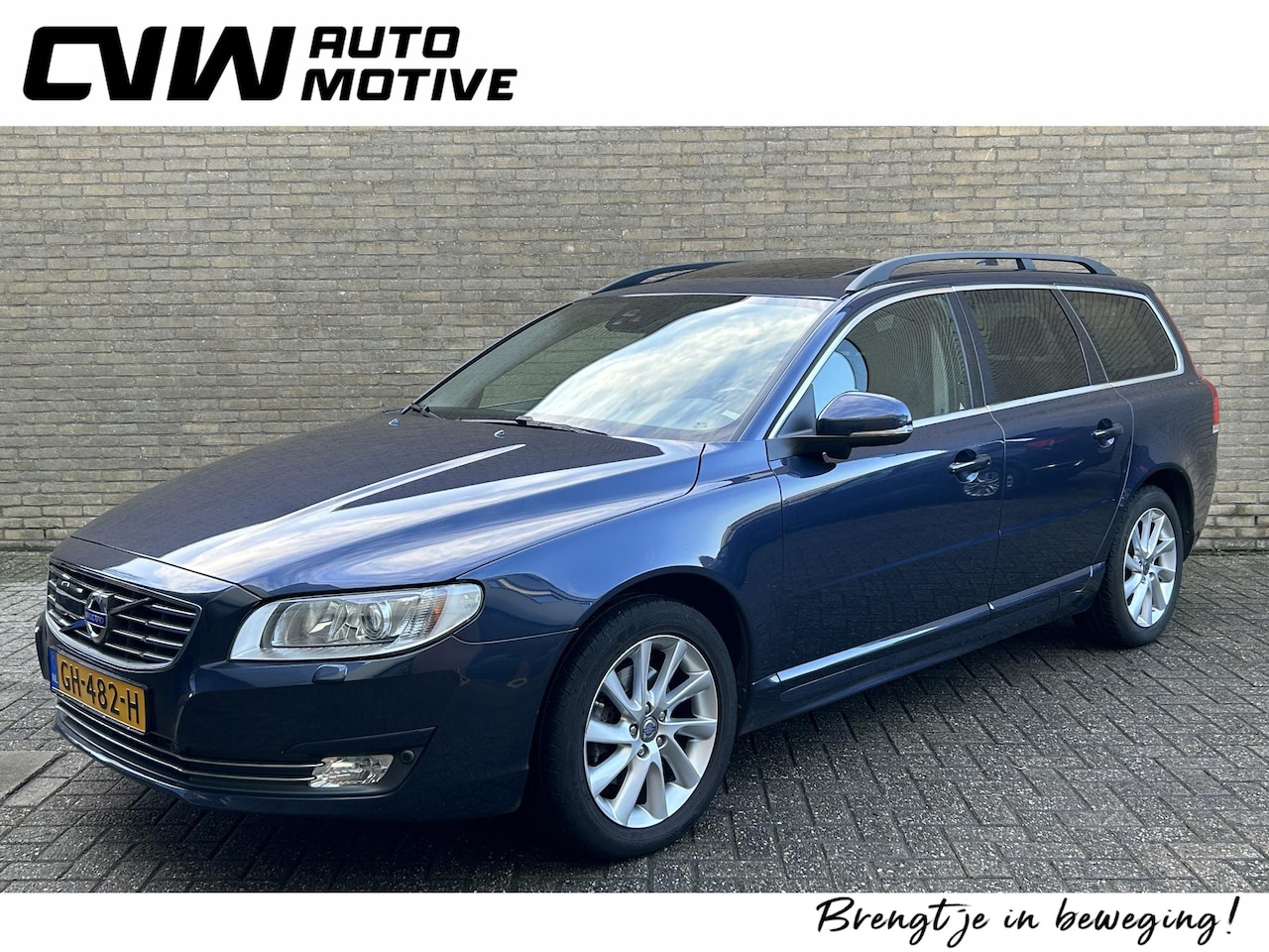 Volvo V70 - 2.0 D4 180pk Summum | Adaptieve cruise | Navigatie | Lane assist | Lederen bekleding | Ele - AutoWereld.nl