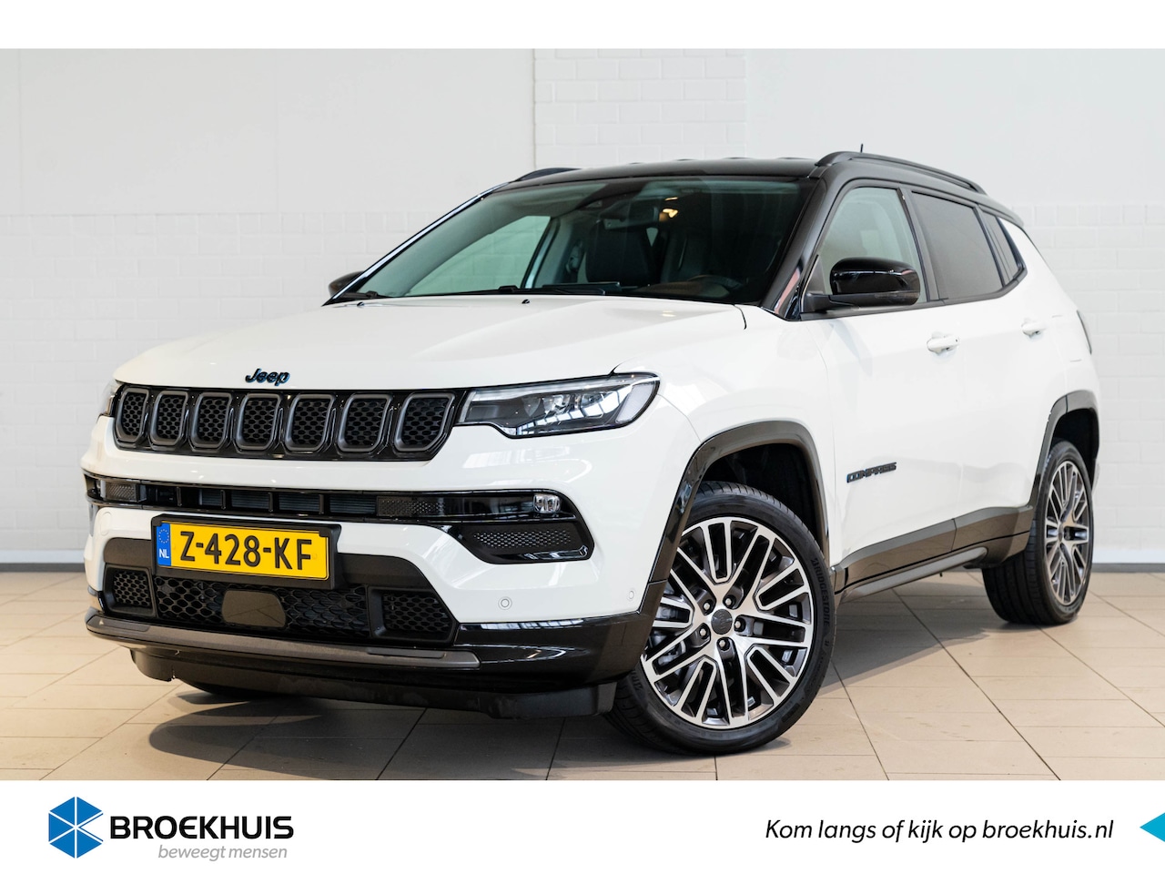 Jeep Compass - 4xe 240 Plug-in Hybrid Electric Summit | Leder | El. stoel verstelling | Camera | - AutoWereld.nl