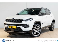 Jeep Compass - 4xe 240 Plug-in Hybrid Electric Summit | Leder | El. stoel verstelling | Camera |