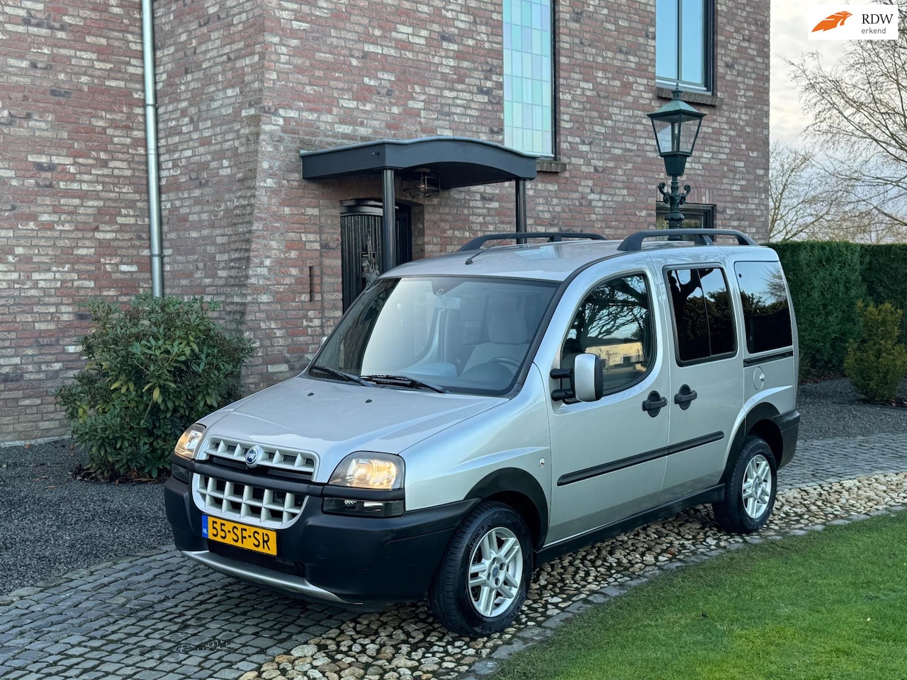 Fiat Doblò - 1.6-16V Airco 3+1 Rolstoelauto - AutoWereld.nl