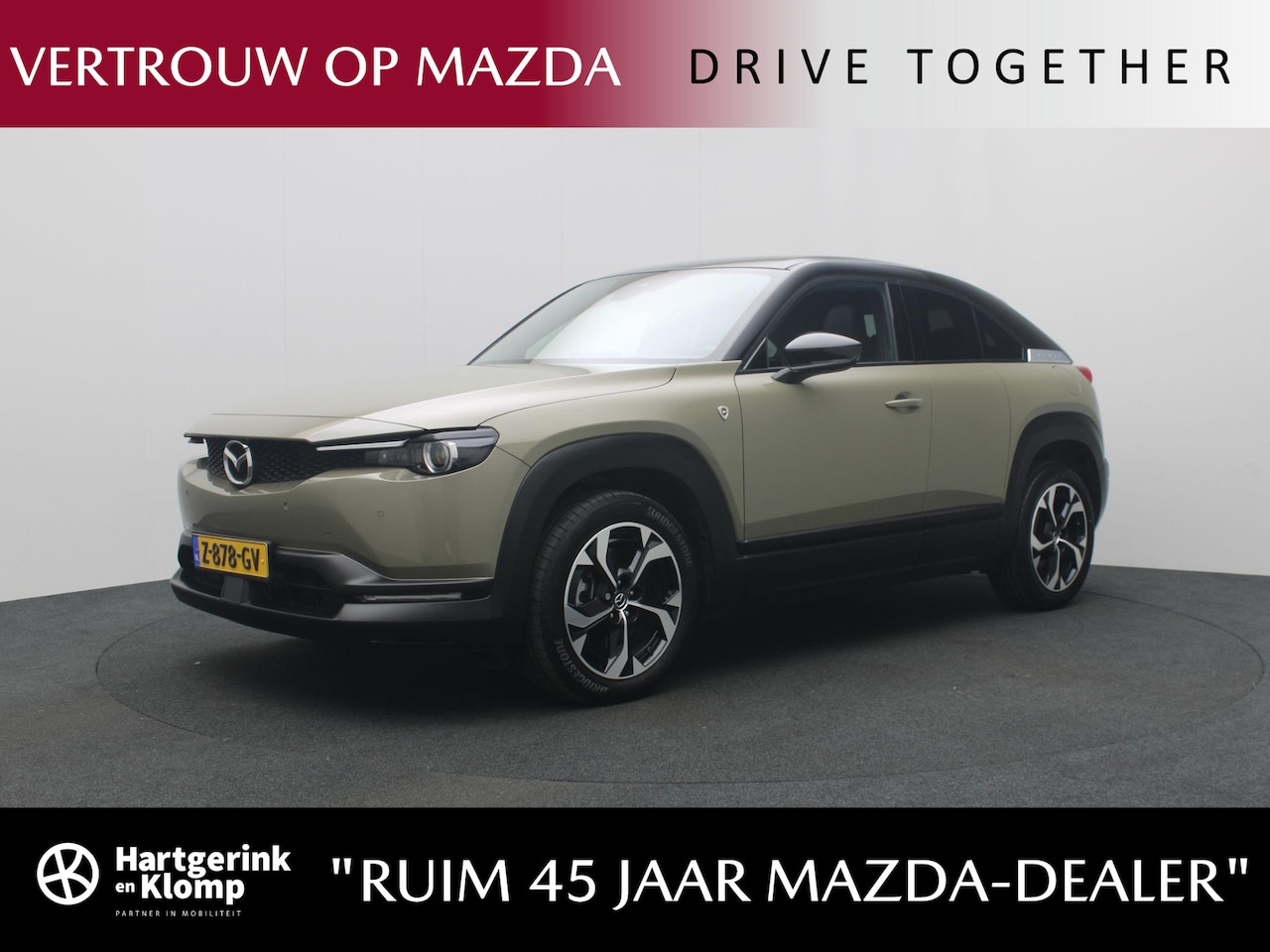 Mazda MX-30 - e-SkyActiv R-EV Makoto met Premium Pack en Sunroof : dealer onderhouden - AutoWereld.nl