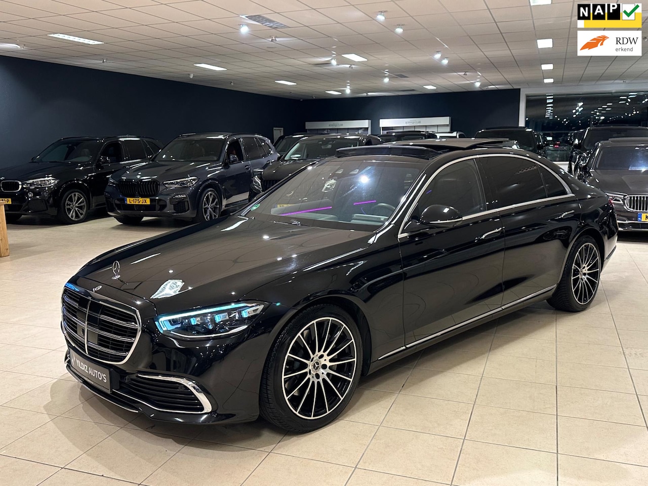 Mercedes-Benz S-klasse - 350d Lang DESIGNO 3xTV VIP PANO HUD ACC ALLE EXTRA’S - AutoWereld.nl