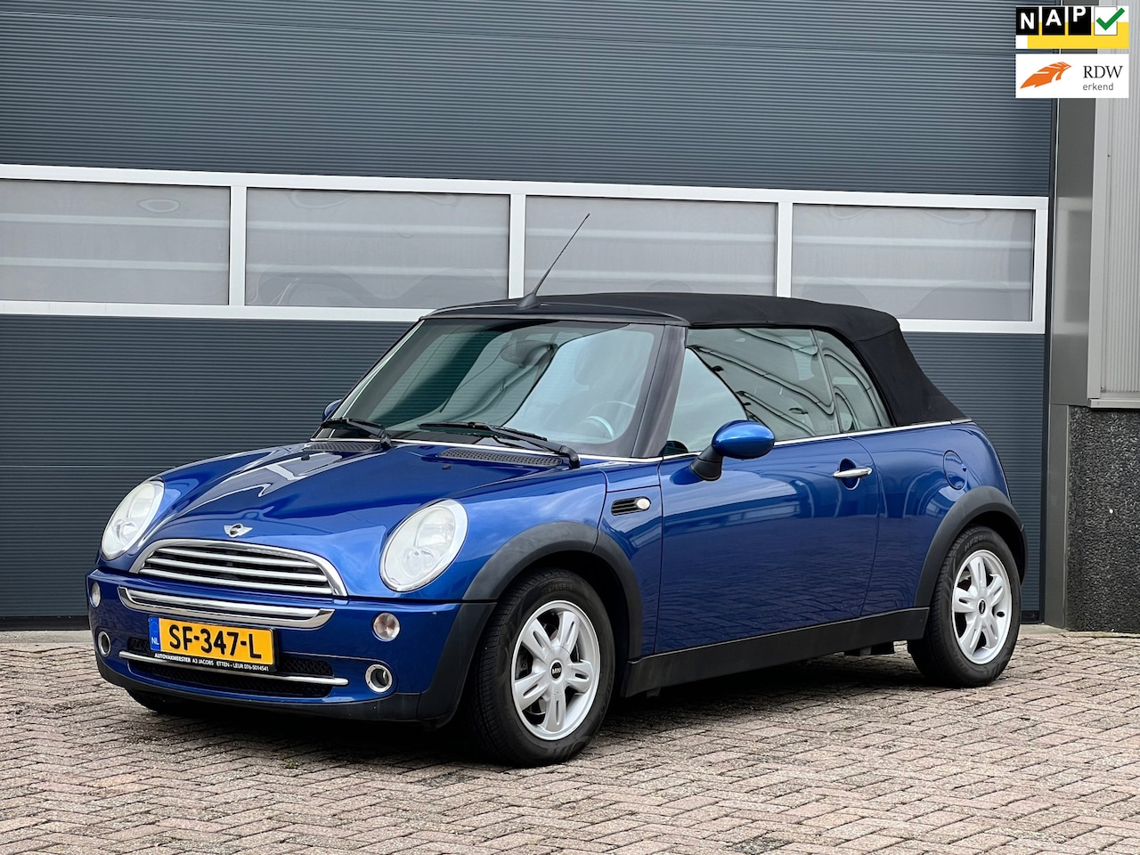 MINI Cabrio - Mini 1.6 Cooper bj.2007 Airco|LM velg|Nette staat. - AutoWereld.nl