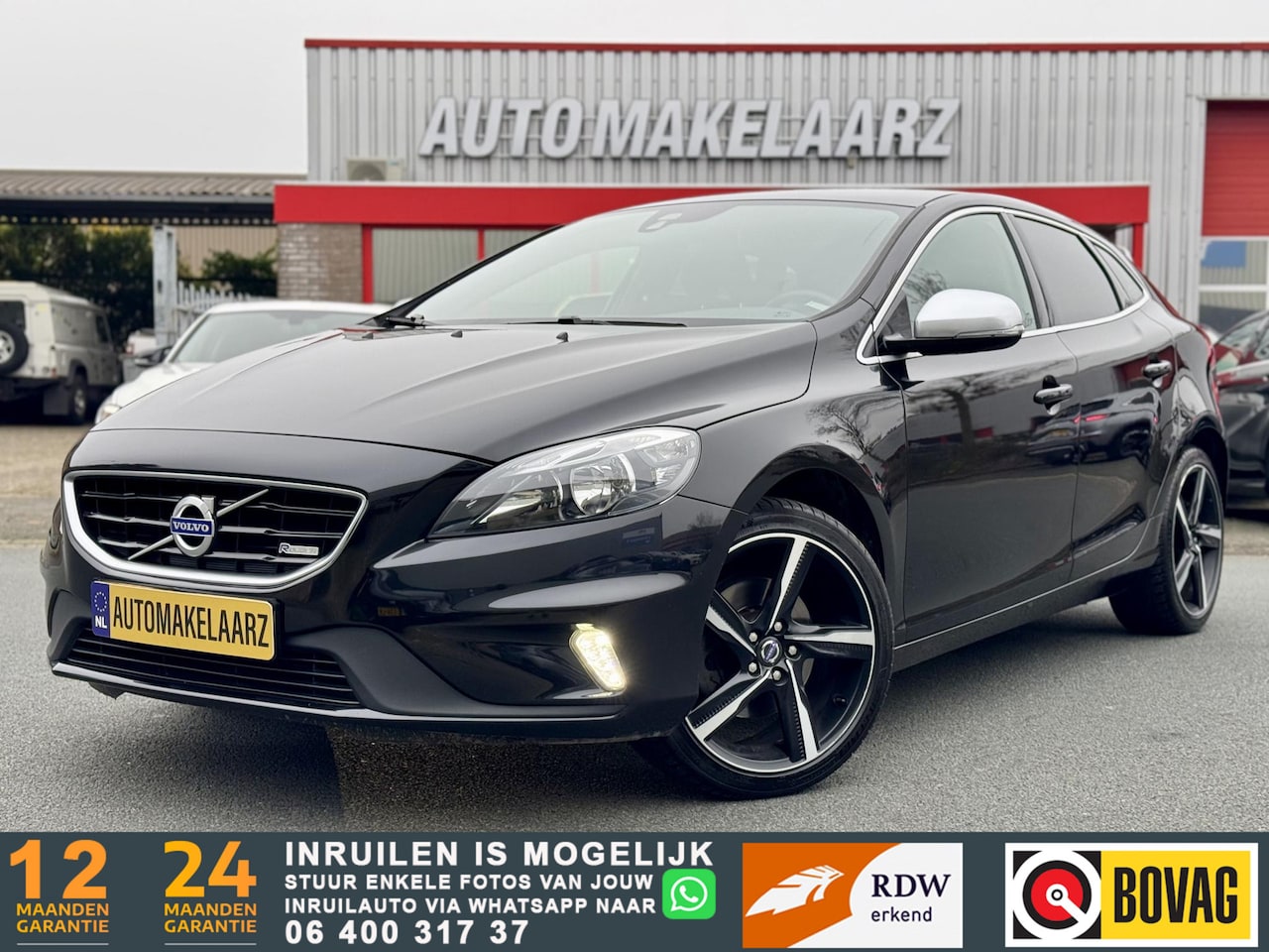 Volvo V40 - 1.6 T3 R-Design CAM PDC NAVI LMV - AutoWereld.nl