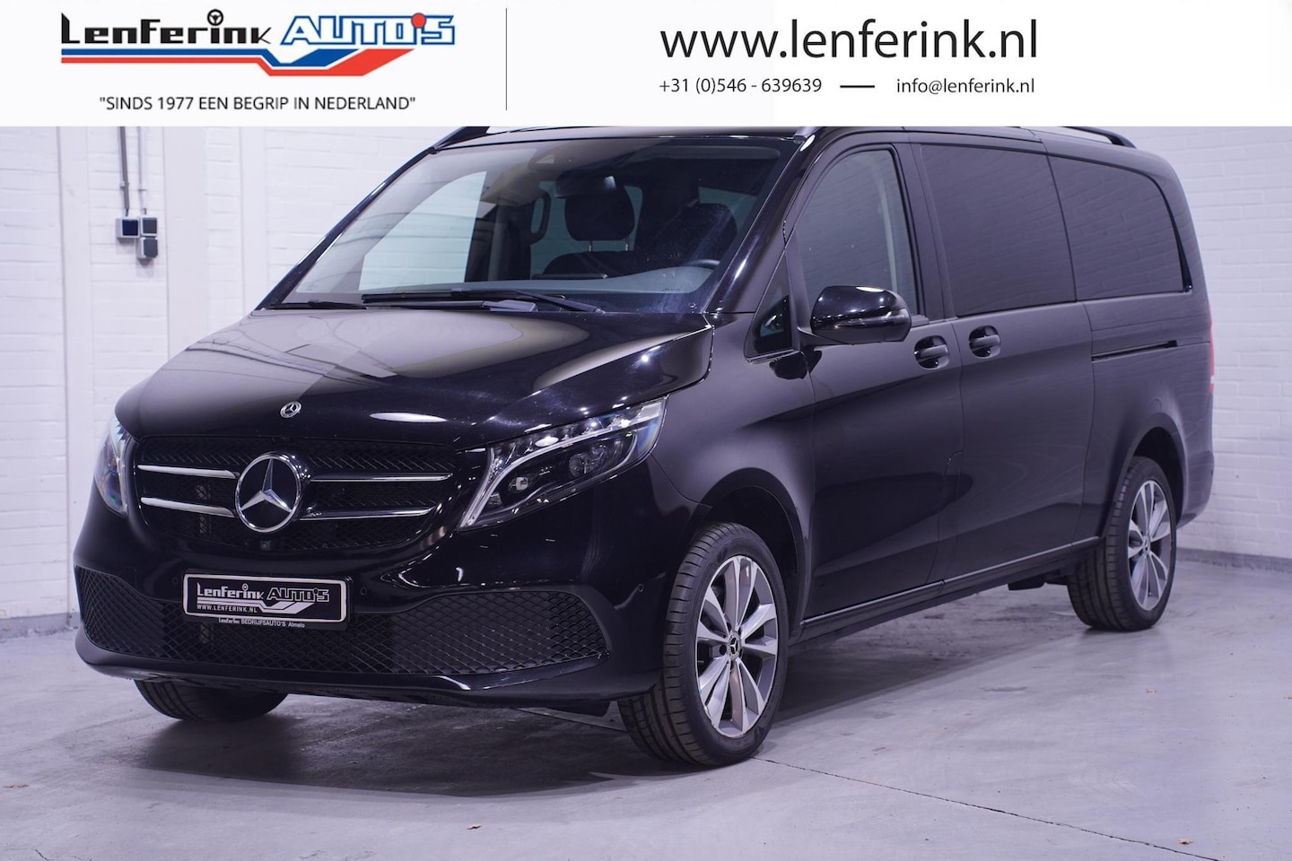 Mercedes-Benz V-klasse - V 300d Avantgarde Extra Lang Dubbel Cabine Airmatic, LED Koplampen, 360 Camera, 2x Elek. S - AutoWereld.nl