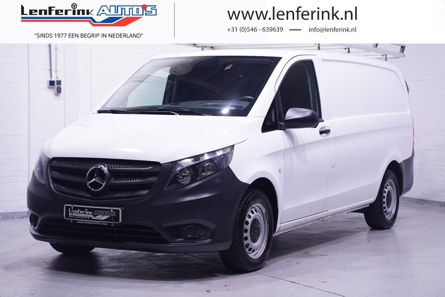 Mercedes-Benz Vito - 116 CDI 163 pk Lang Navi, Camera, Trekhaak Cruise Control, PDC V+A, Imperiaal, NAP, 2-Zits - AutoWereld.nl